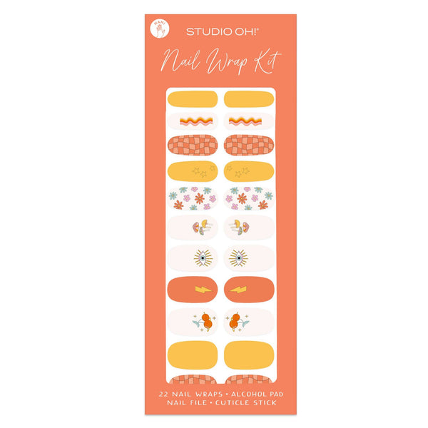 Groovy Girl Nail Wrap Kit - DIGS