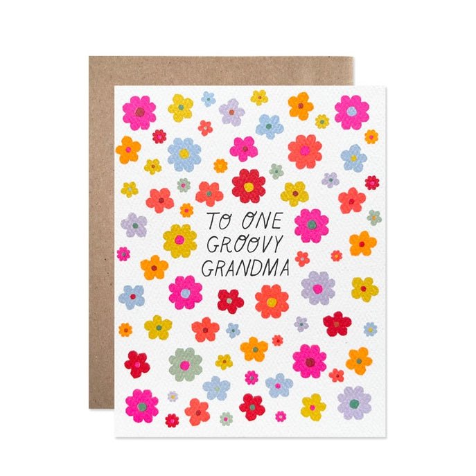 Groovy Grandma Mother's Day Card - DIGS