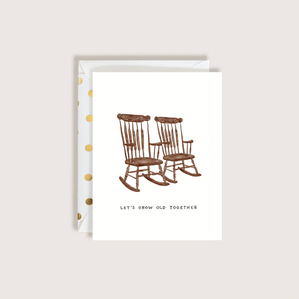 Grow Old Together Love Card - DIGS