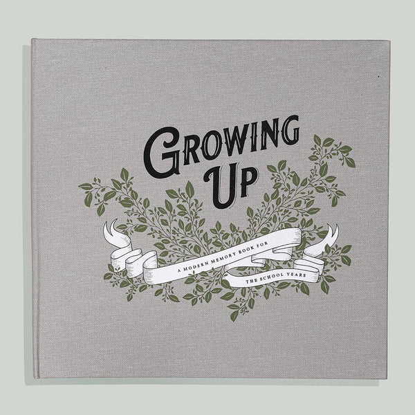 Growing Up: A Modern Memory Book for the School Years - DIGS