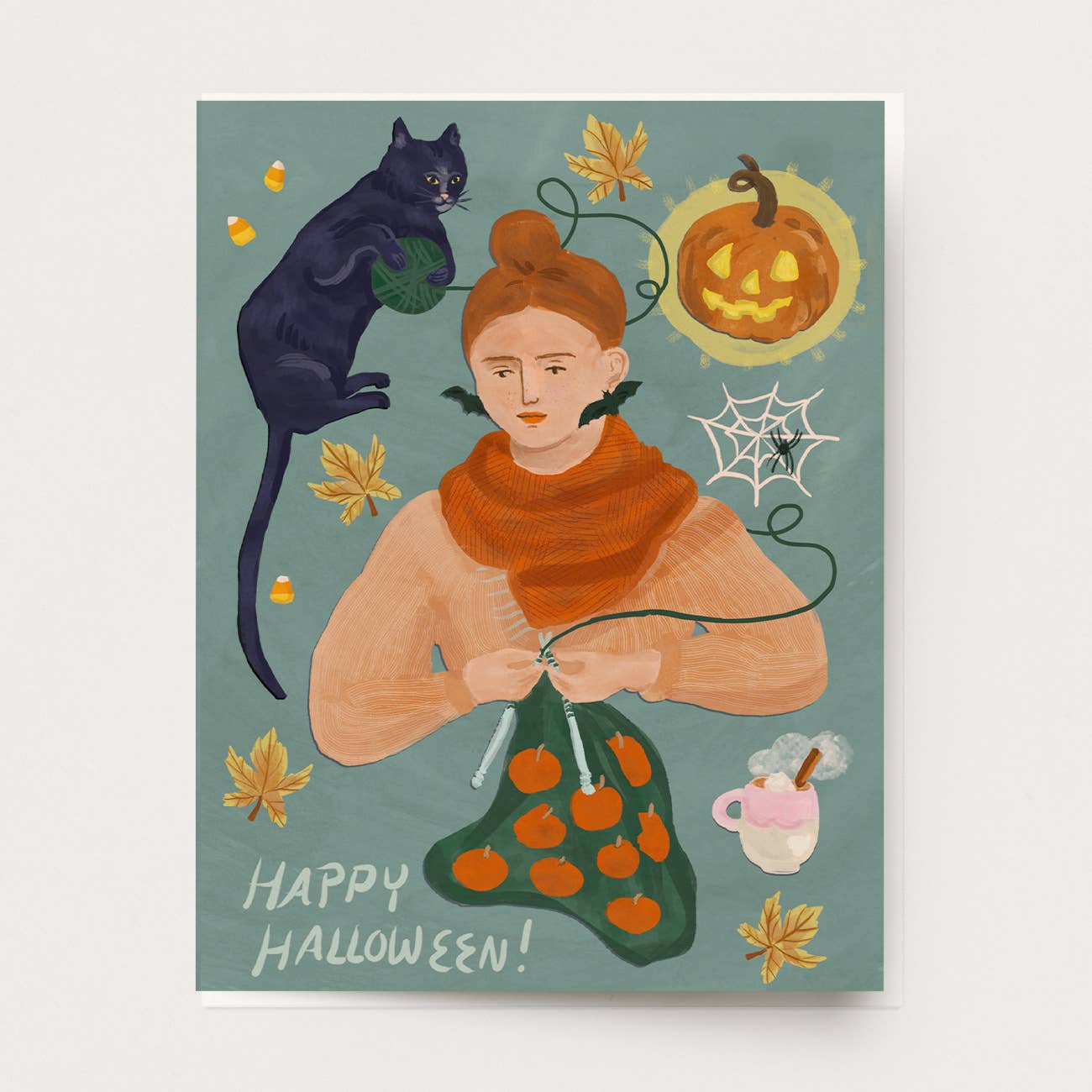 Halloween Girl Card - DIGS