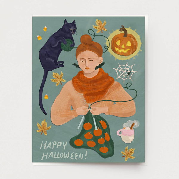 Halloween Girl Card - DIGS