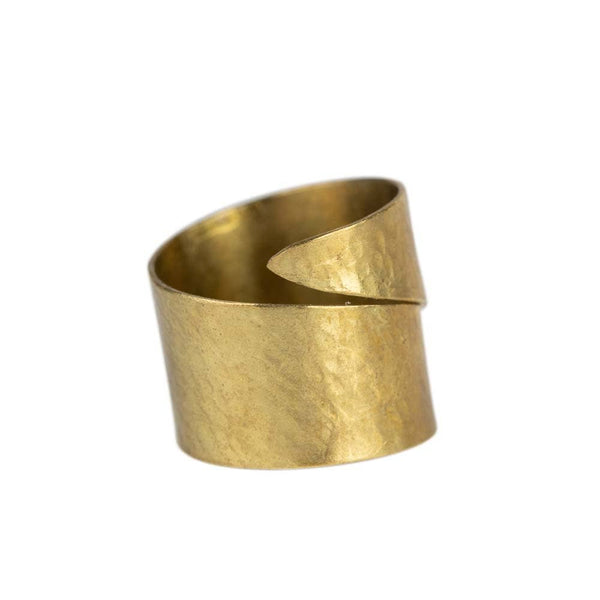 Hammered Wrap Ring - DIGS