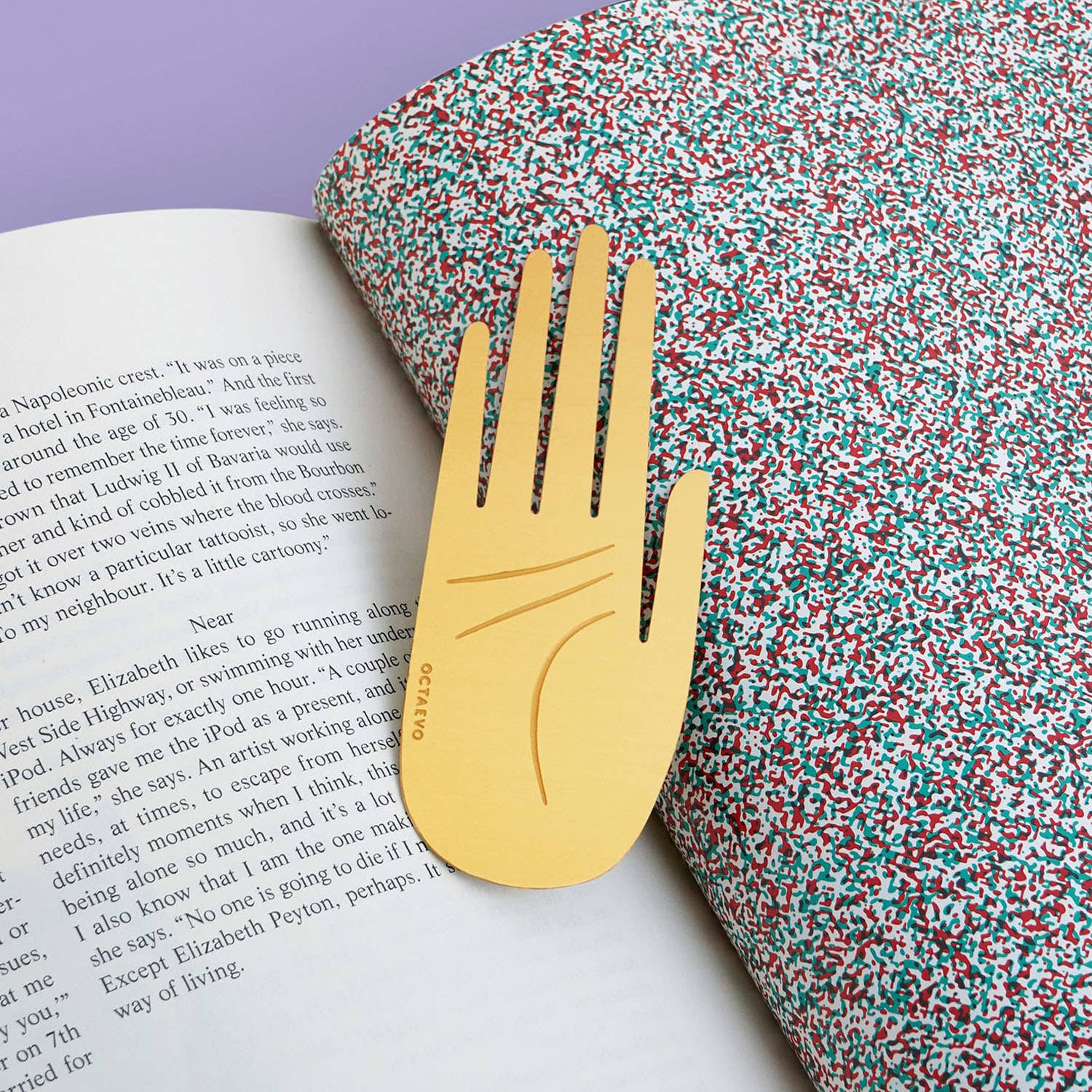 Hamsa Brass Bookmark - DIGS