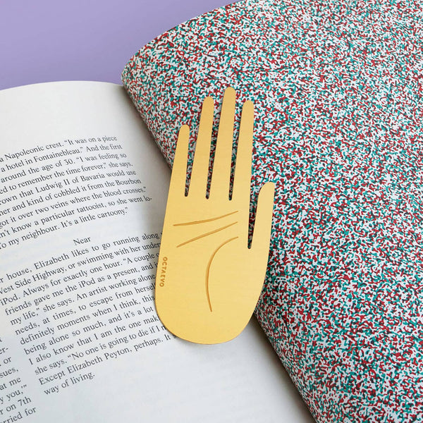 Hamsa Brass Bookmark - DIGS