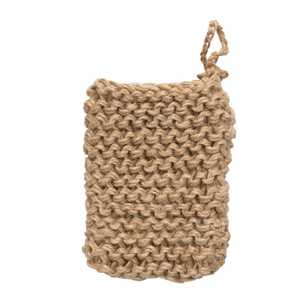 Hand Crocheted Jute Body Scrubber - DIGS