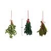 Handmade Wool Felt Hanging Mistletoe - DIGS