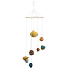 Handmade Wool Felt Planets Mobile - DIGS