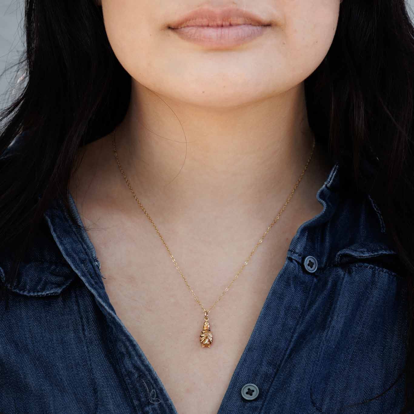 Hanging Bat 18 Inch Necklace - DIGS
