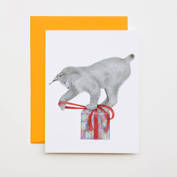 Hank Wythenshawe Canadian Lynx Card - DIGS