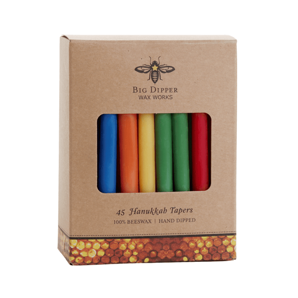 Hanukkah Beeswax Taper Candles - DIGS