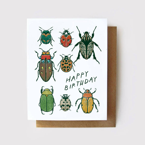 Happy Birthday Beetle Card - DIGS