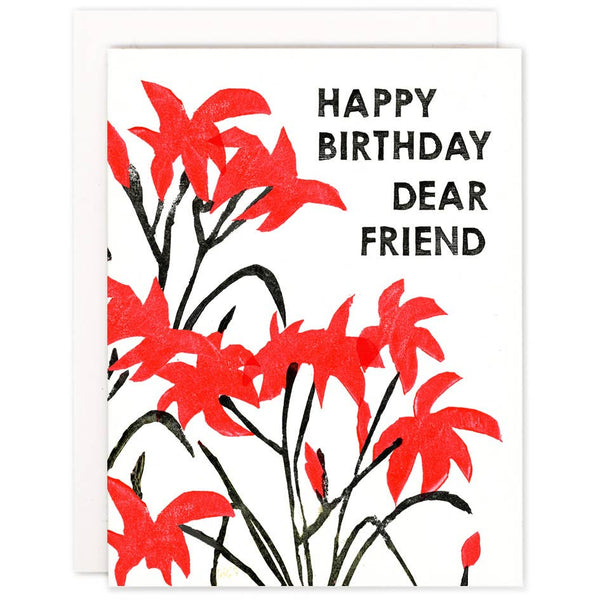 Happy Birthday Dear Friend Card - DIGS