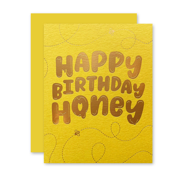 Happy Birthday Honey Card - DIGS