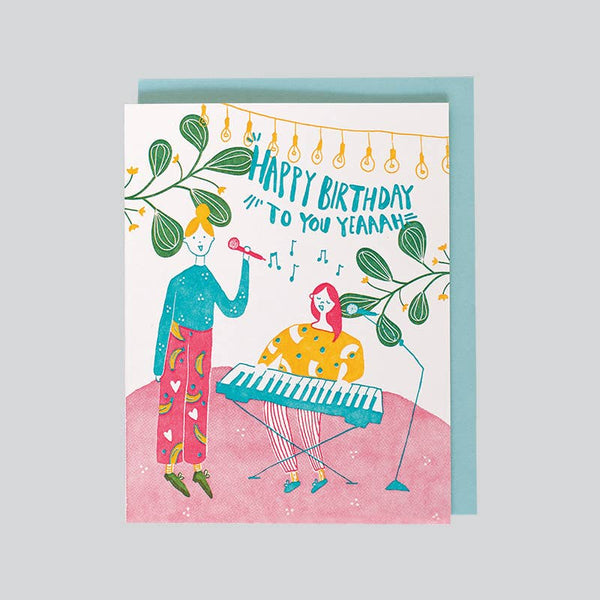 Happy Birthday Song Card - DIGS