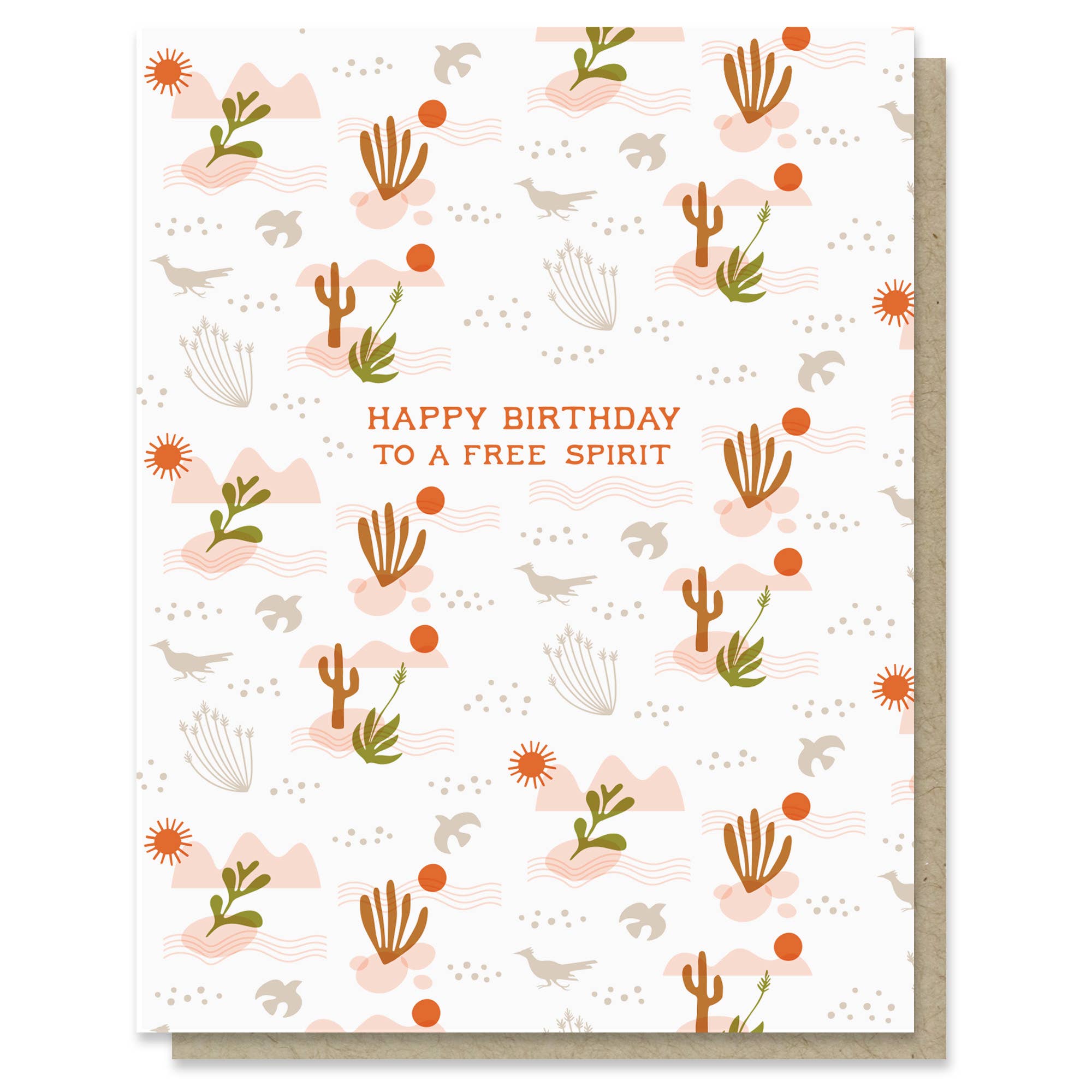 Happy Birthday to a Free Spirit Card - DIGS