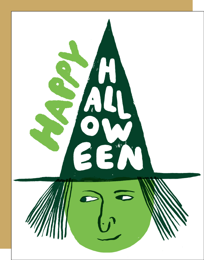 Happy Halloween Witchy Card - DIGS