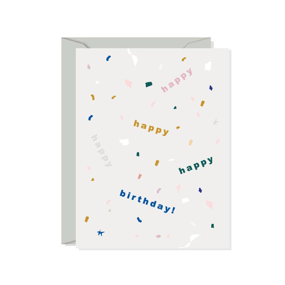 Happy Happy Birthday Card - DIGS