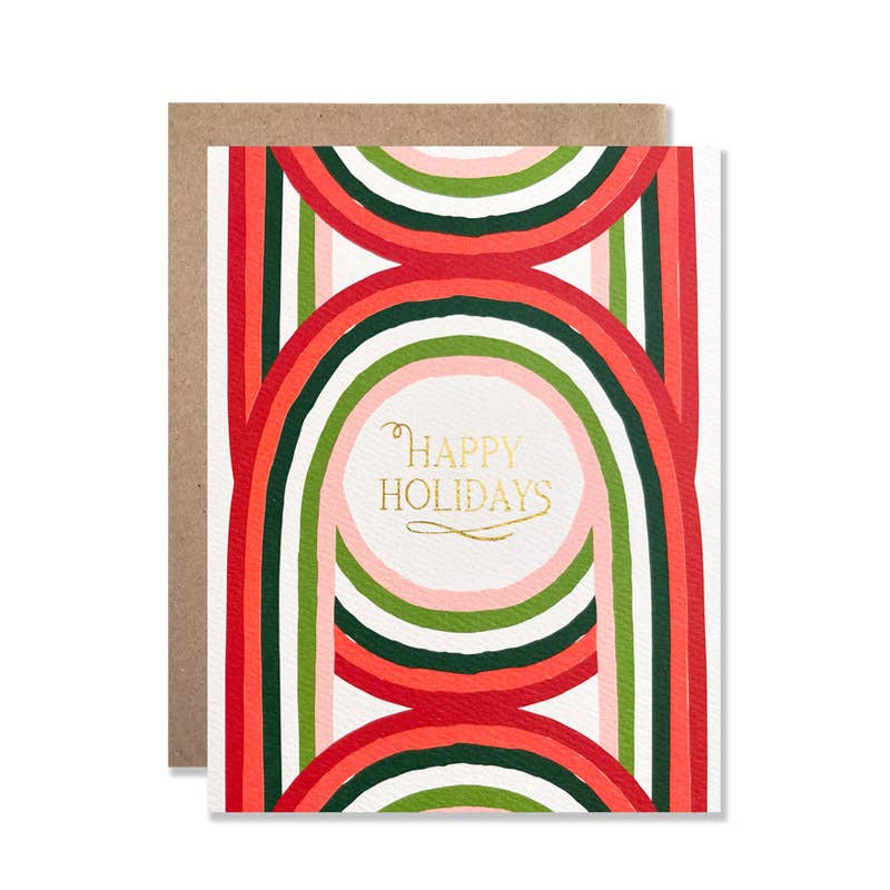 Happy Holidays Arches Card Box Set - DIGS