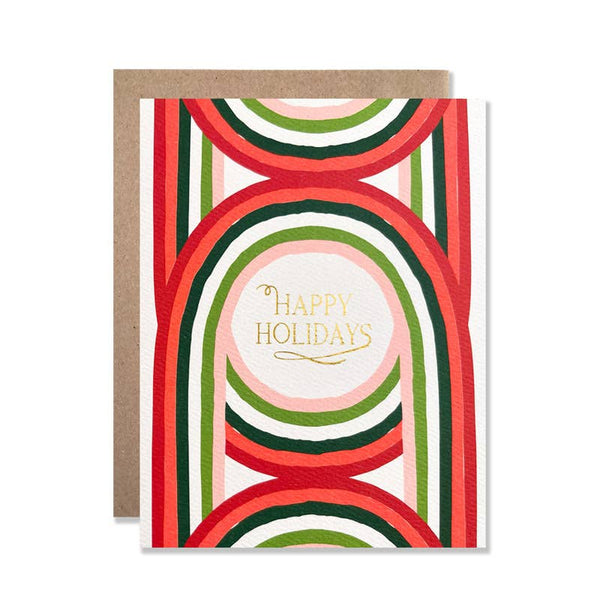 Happy Holidays Arches Card Box Set - DIGS