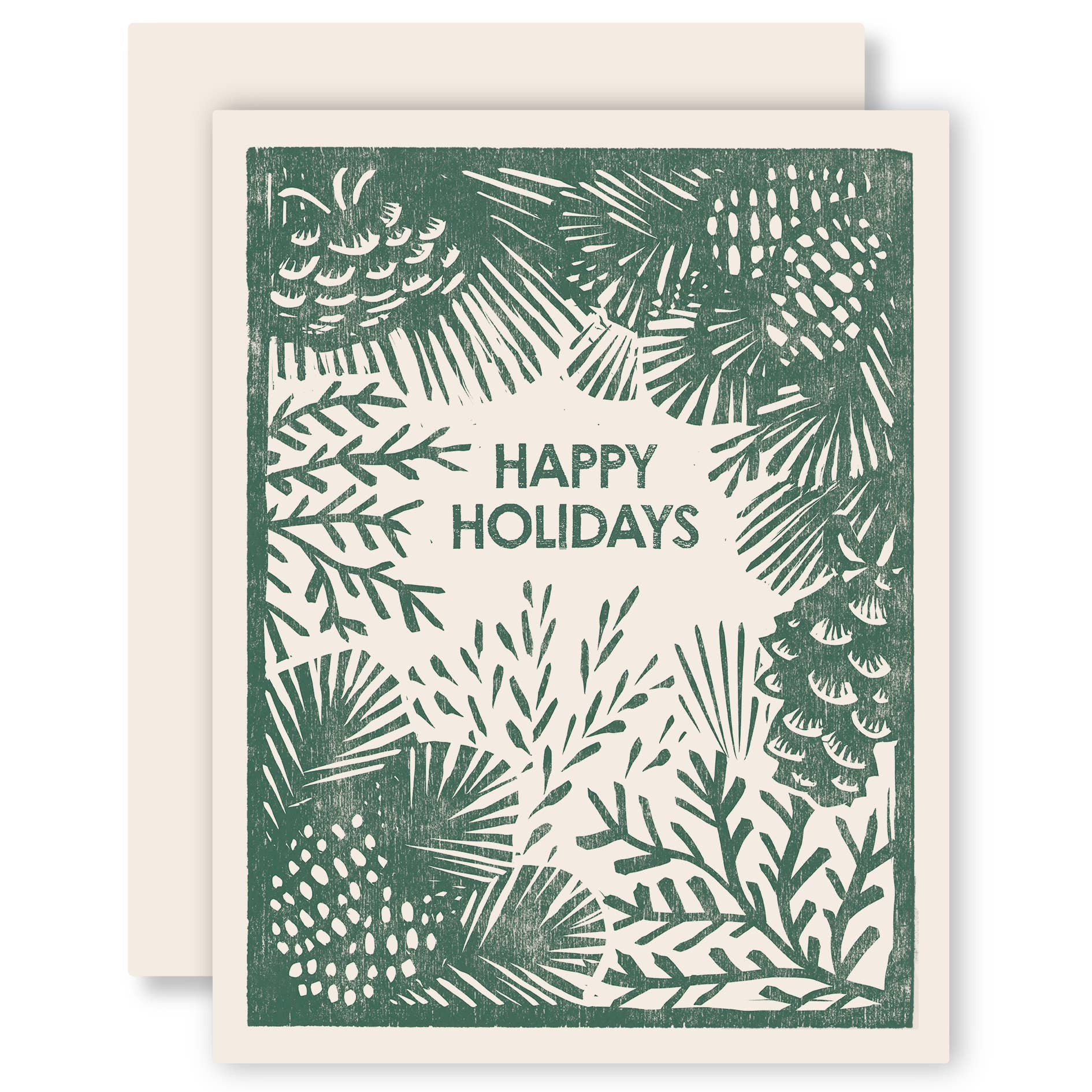 Happy Holidays with Greenery Card Box Set - DIGS