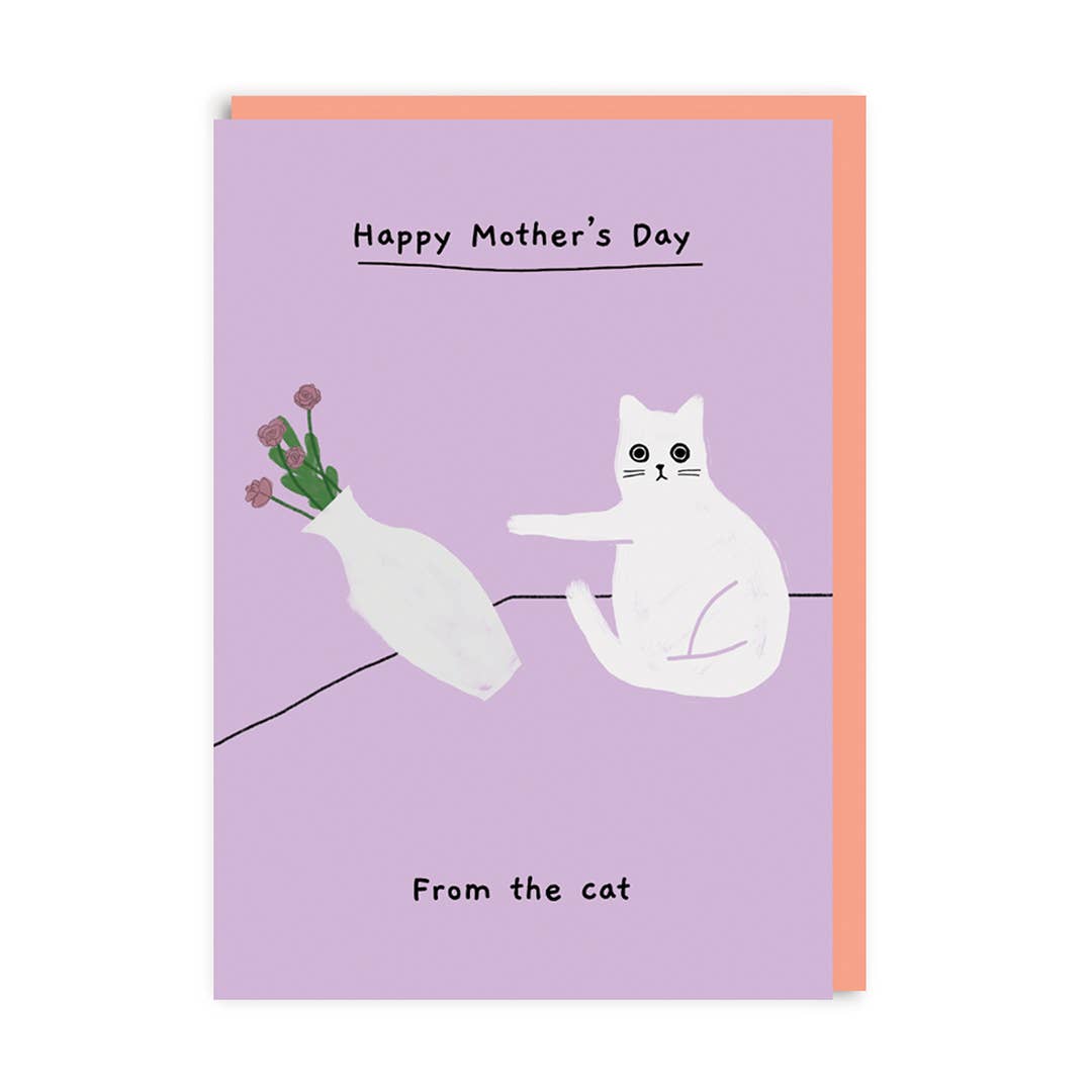 Happy Mother's Day from the Cat Card - DIGS