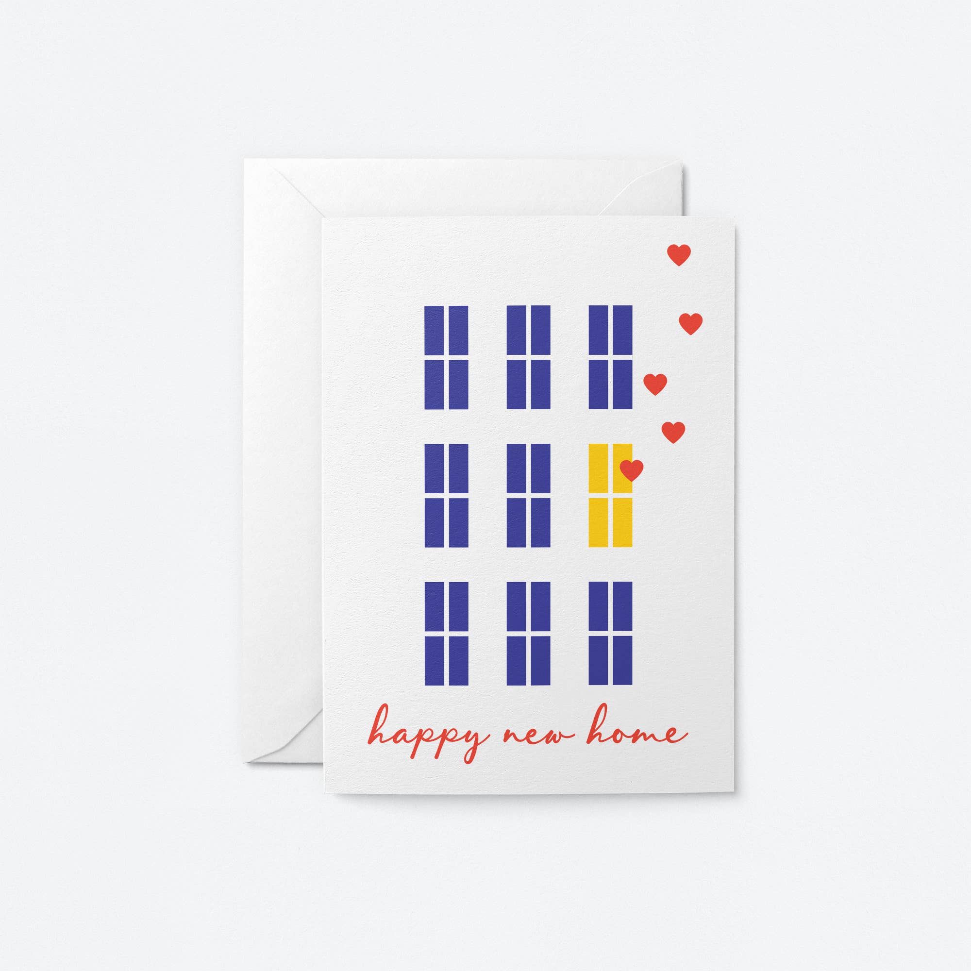 Happy New Home Windows Card - DIGS