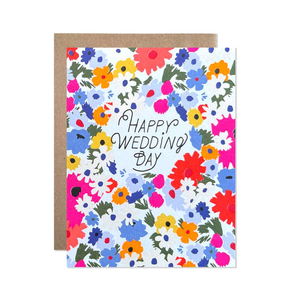 Happy Wedding Marthas Garden Card - DIGS