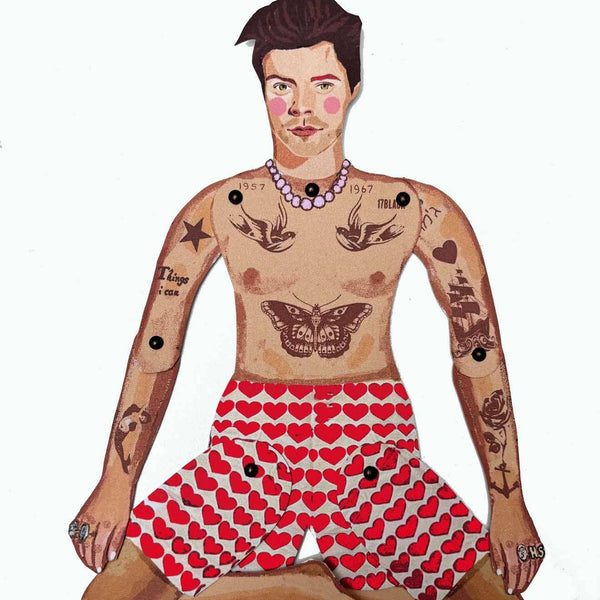 Harry Styles Cut and Make Puppet - DIGS
