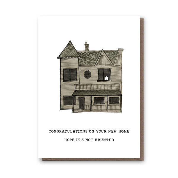 Haunted House Card - DIGS