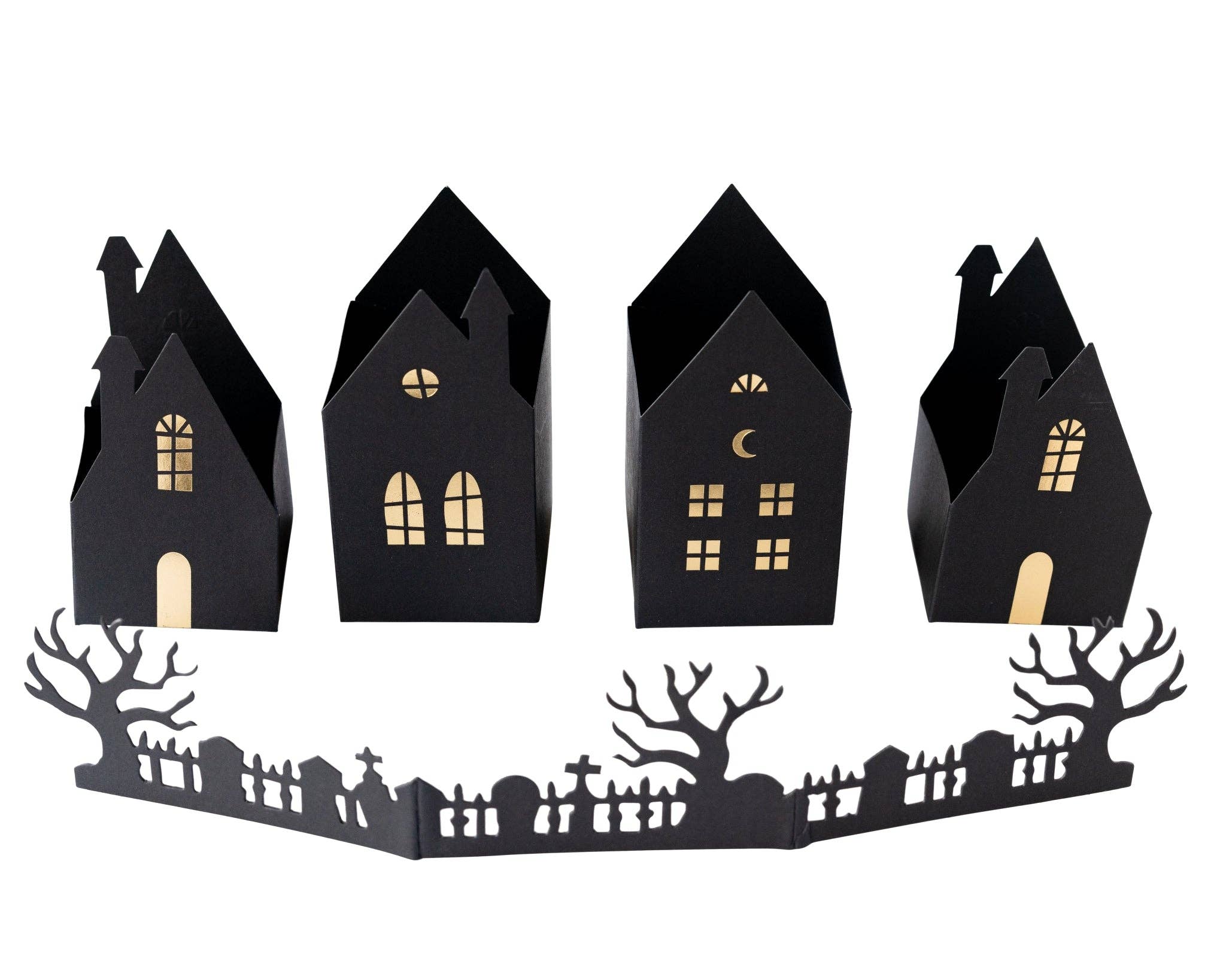 Haunted Village 3D Tabletop Decor - DIGS