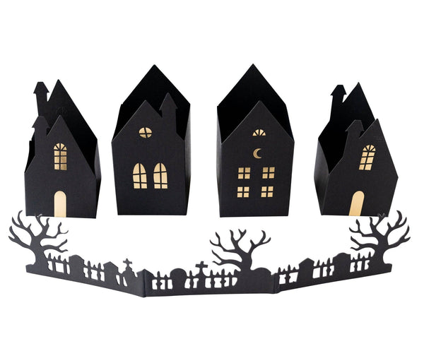 Haunted Village 3D Tabletop Decor - DIGS