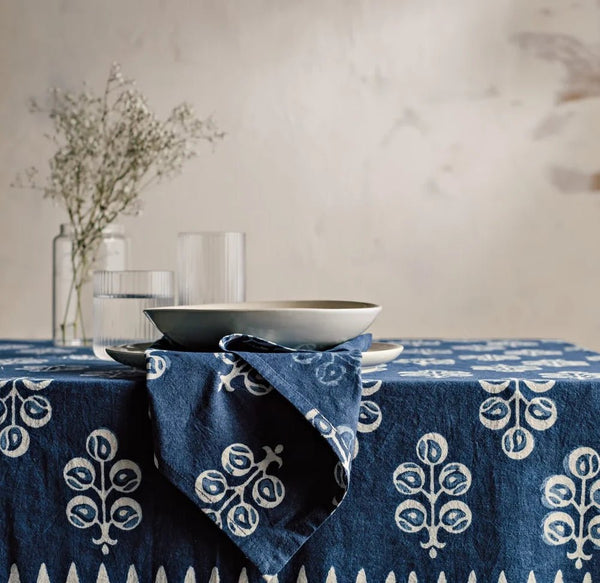 Hawthorn Block Print Napkins Set of 4 - DIGS