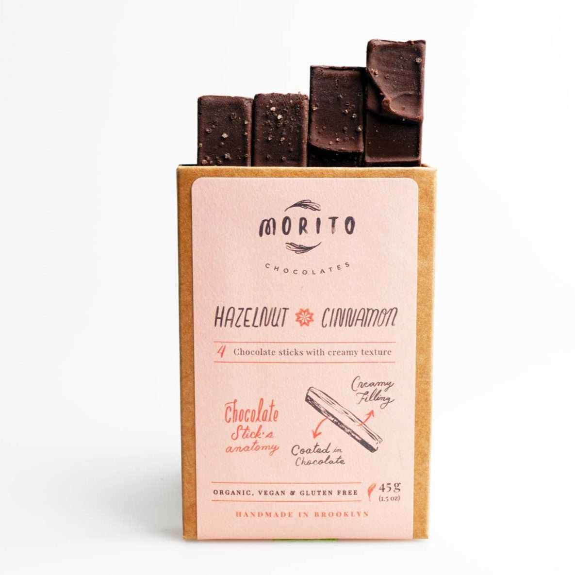 Hazelnut Cinnamon Chocolate Sticks - DIGS