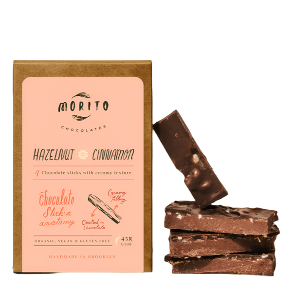 Hazelnut Cinnamon Chocolate Sticks - DIGS