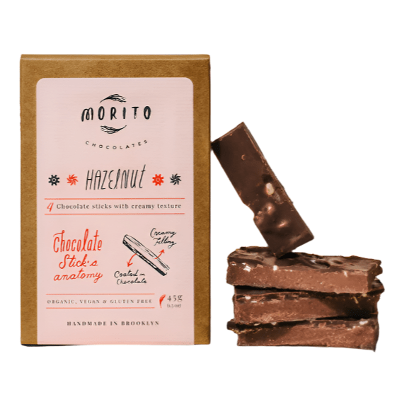 Hazelnut Dark Chocolate Sticks - DIGS