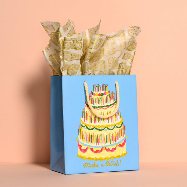 HBD Typography Tissue Paper - DIGS