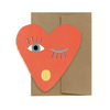 Heart Blink Die Cut Card - DIGS