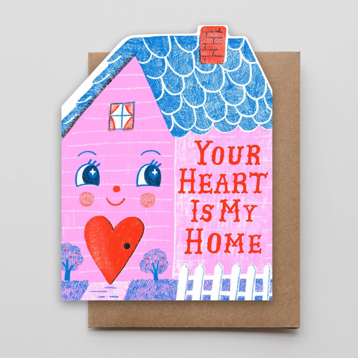Heart is My Home Love Card - DIGS
