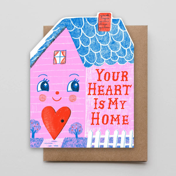 Heart is My Home Love Card - DIGS