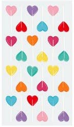 Heart Lollipop Sticker Sheet - DIGS