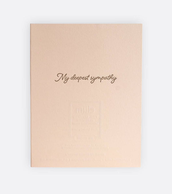 Heart Love Sympathy Card - DIGS