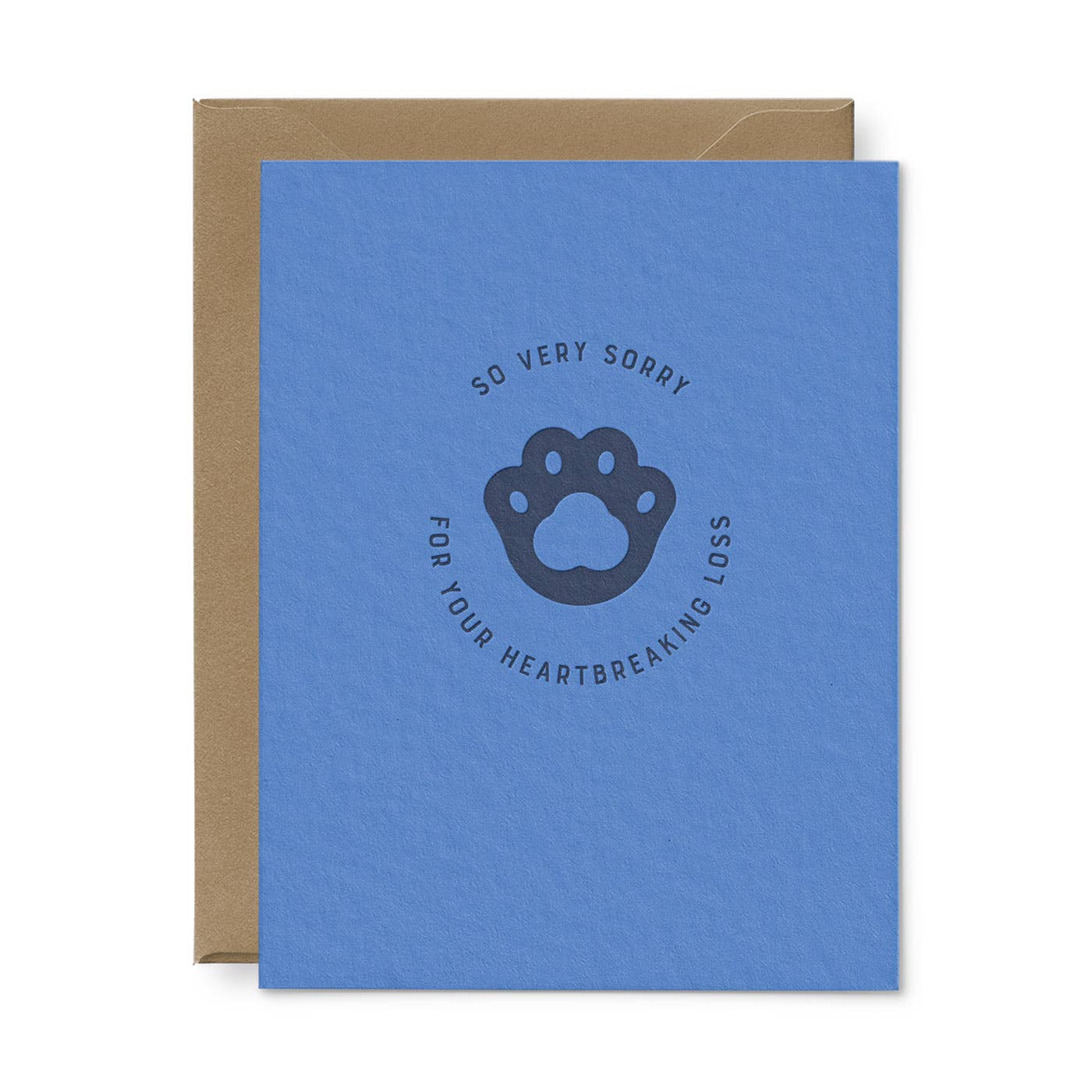 Heartbreaking Pet Loss Sympathy Card - DIGS