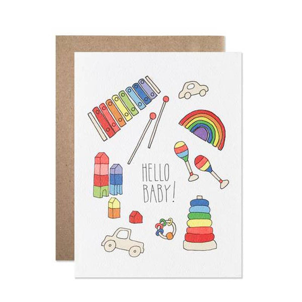 Hello Baby! Card - DIGS