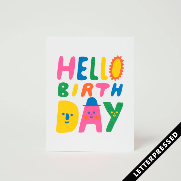 Hello Birthday Card - DIGS