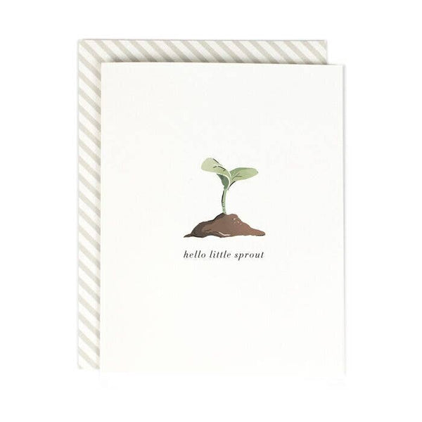 Hello Little Sprout Card - DIGS