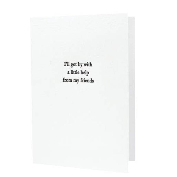 Help From My Friends Card - DIGS