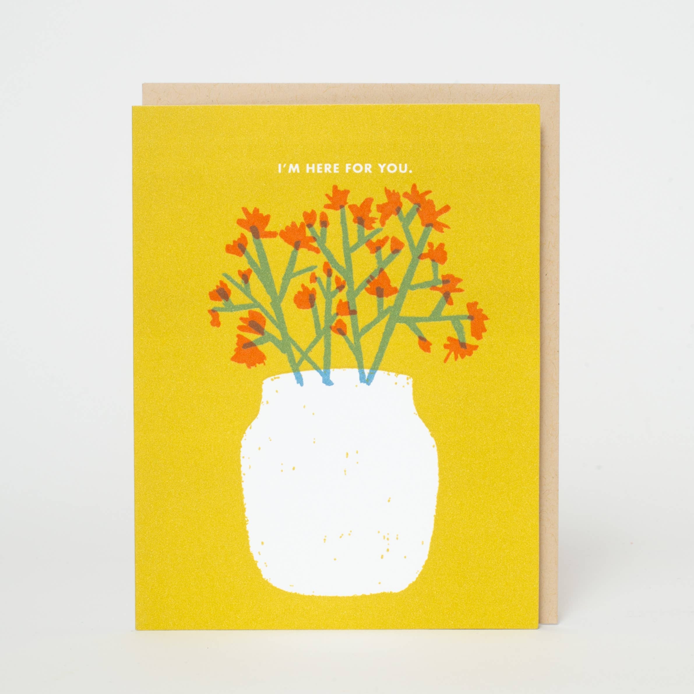 Here For You Sympathy Card - DIGS
