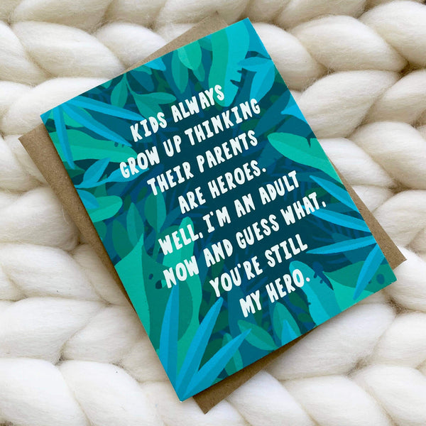 Heroes Mothers Day/Fathers Day Card - DIGS