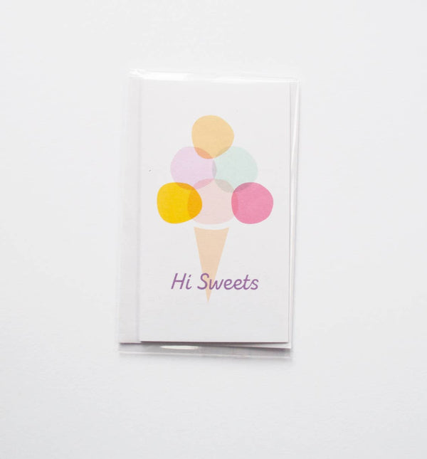 Hi Sweets Mini Card - DIGS